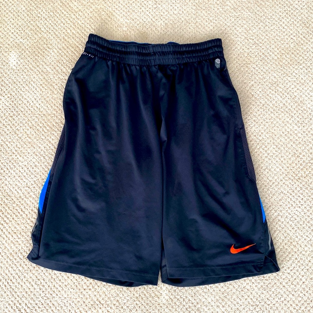 Nike Dri Fit Tech Shorts with zipper pockets